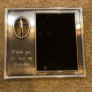 Things Remembered Silver Godmother Photo Frame
